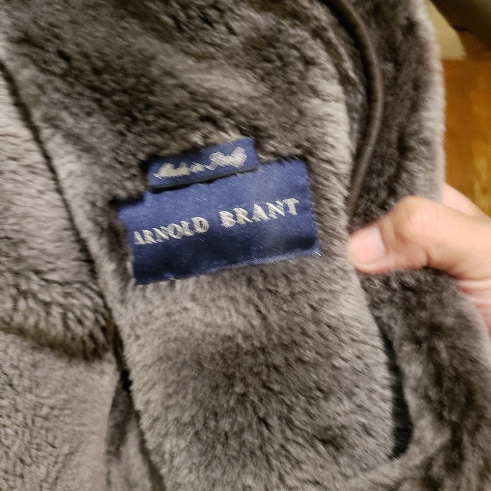 Shearling Leather Jacket - image 3